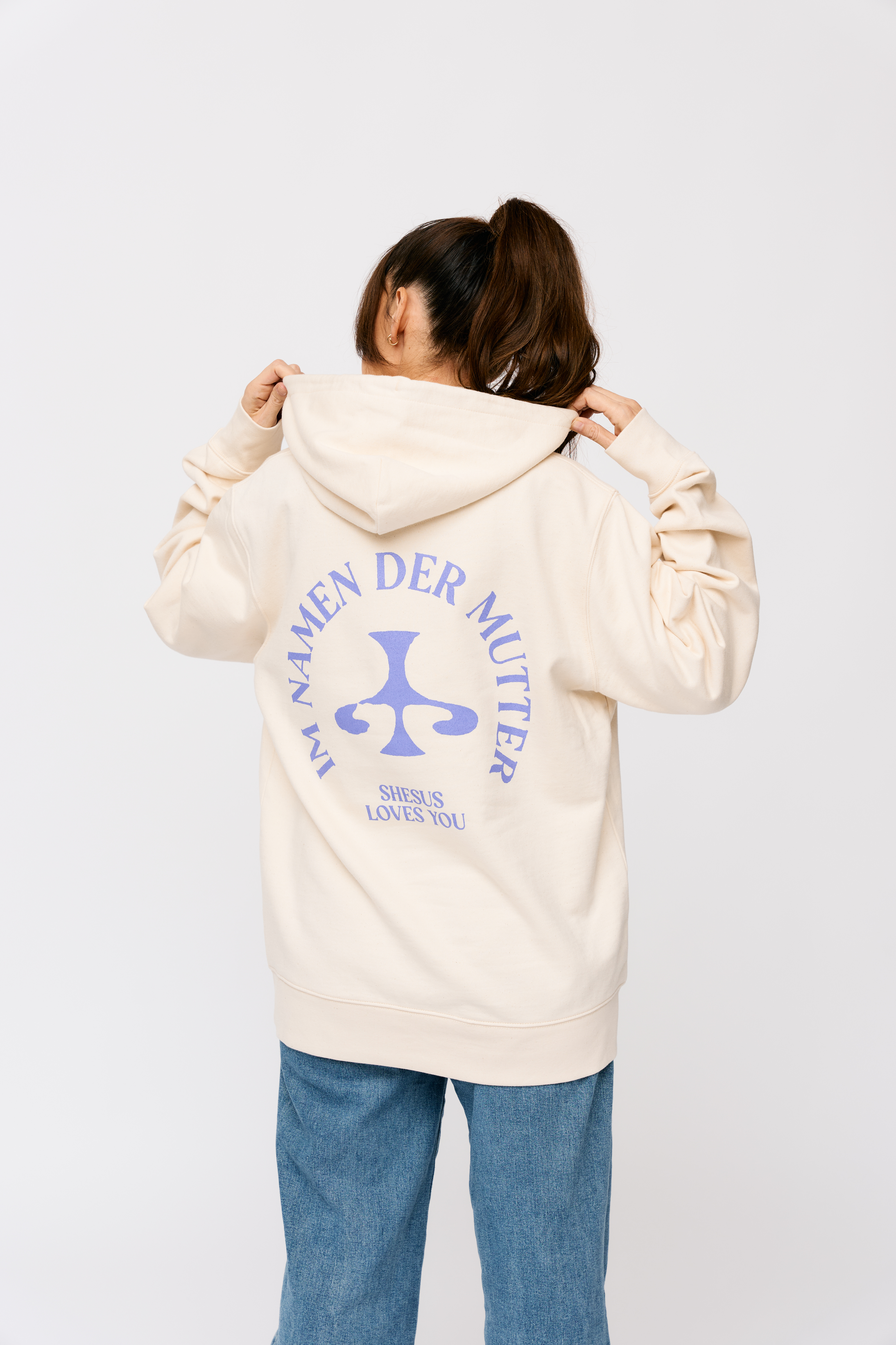 Thumbnail 2 von Hoodie "Stempel" natural raw